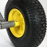 Spyker Commercial Push Spreader | Mulch & More | Stainless Steel |120 lbs. Capacity S60-12020