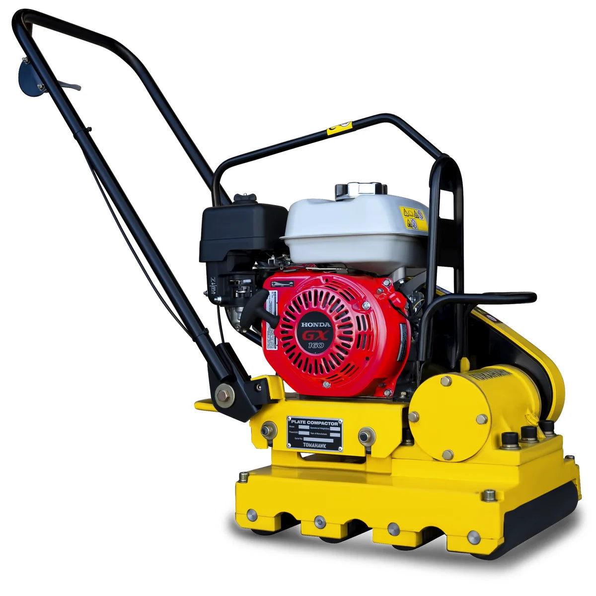 Tomahawk 5.5 HP Honda Paver Roller Compactor 17x12 for Pavers, Bricks, Stone, Sand Compaction TPRC76H