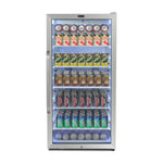 Whynter 8.1 cu. ft. Commercial Beverage Merchandiser Display Refrigerator with Superlit Door CBM-815WS