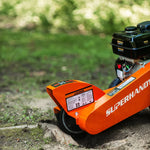 SuperHandy Compact Stump Grinder Pro - 9HP, 12" Cutting Blade, Effortless Stump Removal GUO110