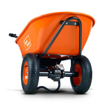 SuperHandy Electric Dualie Wheelbarrow - 24V 7Ah AGM Battery, 330Lb Max Weight GUO034