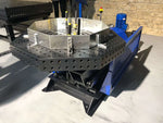 Siegmund System 28 1,400x100mm Octagonal Welding Table with Plasma Nitration 2-921400.P