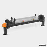 Siegmund System 28 1,600x200mm (63"x7.8") Octagonal Welding Table with Plasma Nitration2-921600.P
