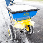 Spyker Commercial Push Spreader | ICE | Stainless Steel | 13-In. Wheel | 50-Lb. Capacity SPY50L-2S