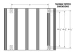 FSR Toyota Tacoma Bed Rack - DRIFTR Topper (Add-on) BWTT4B-9850