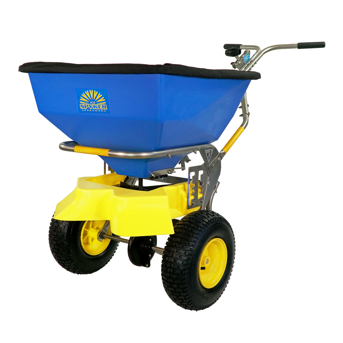 Spyker Commercial Push Spreader | ICE | Stainless Steel | 100-Lb. Capacity SPY100-2S