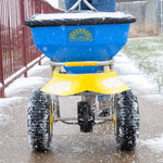 Spyker Commercial Push Spreader | ICE | Stainless Steel | 13-In. Wheel | 50-Lb. Capacity SPY50L-2S