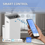 Whynter NEX Inverter 12,000 BTU (ASHRAE) 10,000 BTU (SACC) Smart Control Dual Hose Portable Air Conditioner ARC-1030WN