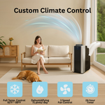 Whynter 14,000 BTU Dual Hose Portable Air Conditioner with Heat ARC-14SH