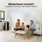 Whynter 14,000 BTU Dual Hose Portable Air Conditioner ARC-14S