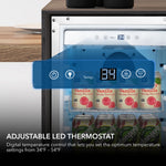 Whynter 15″ Built-In Energy Star 3.0 cu. ft. Indoor/Outdoor Beverage Refrigerator Cooler BOR-326FS