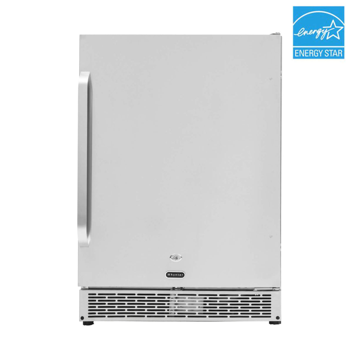 Whynter 24″ Width Energy Star 5.3 cu. ft. Indoor/Outdoor Beverage Refrigerator Cooler BOR-53024-SSW