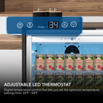 Whynter 24″ Width Energy Star 5.3 cu. ft. Indoor/Outdoor Beverage Refrigerator Cooler BOR-53024-SSW