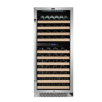 Whynter 24″ 92-Bottle Built-In Dual Zone Wine Refrigerator – Stainless Steel BWR-0922DZ