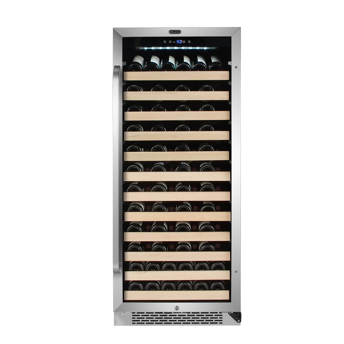 Whynter 24″ 100-Bottle Built-In Wine Refrigerator – Stainless Steel BWR-1002SD