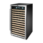 Whynter 24″ 100-Bottle Built-In Wine Refrigerator – Stainless Steel BWR-1002SD