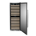 Whynter 24″ 164-Bottle Built-In Dual Zone Wine Refrigerator – Stainless Steel BWR-1642DZ