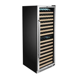 Whynter 24″ 164-Bottle Built-In Dual Zone Wine Refrigerator – Stainless Steel BWR-1642DZ