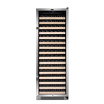 Whynter 24″ 166 Bottle Large Capacity Built-in Stainless Steel Compressor Wine Refrigerator with Display Rack and LED display BWR-1662SD