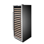 Whynter 24″ 166 Bottle Large Capacity Built-in Stainless Steel Compressor Wine Refrigerator with Display Rack and LED display BWR-1662SD