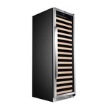 Whynter 24″ 166 Bottle Large Capacity Built-in Stainless Steel Compressor Wine Refrigerator with Display Rack and LED display BWR-1662SD