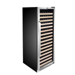 Whynter 24″ 166 Bottle Large Capacity Built-in Stainless Steel Compressor Wine Refrigerator with Display Rack and LED display BWR-1662SD