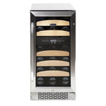 Whynter 15″ 28 bottle Dual Temperature Zone Built-In Wine Refrigerator BWR-281DZ