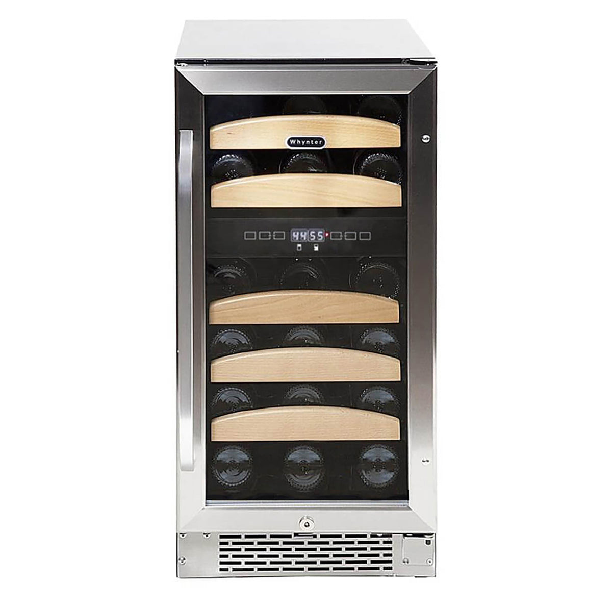 Whynter 15″ 28 bottle Dual Temperature Zone Built-In Wine Refrigerator BWR-281DZ