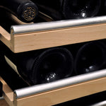 Whynter Elite Spectrum Lightshow 54 Bottle Wine Refrigerator with Stainless steel Touch Controls BWR-545XS