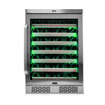 Whynter Elite Spectrum Lightshow 54 Bottle Wine Refrigerator with Stainless steel Touch Controls BWR-545XS