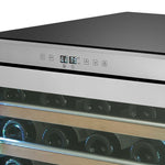 Whynter Elite Spectrum Lightshow 54 Bottle Wine Refrigerator with Stainless steel Touch Controls BWR-545XS