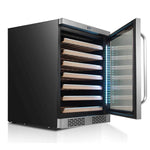 Whynter Elite Spectrum Lightshow 54 Bottle Wine Refrigerator with Stainless steel Touch Controls BWR-545XS