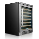 Whynter Elite Spectrum Lightshow 54 Bottle Wine Refrigerator with Stainless steel Touch Controls BWR-545XS
