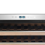 Whynter Elite Spectrum Lightshow 54 Bottle Wine Refrigerator with Stainless steel Touch Controls BWR-545XS