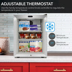Whynter Countertop Reach-In 1.8 cu ft Display Glass Door Freezer CDF-177SB
