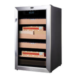 Whynter 650-Count Electric Cigar Cooler and Humidor with Humidity Control and Spanish Cedar Shelves CHC-421HC