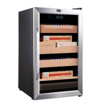 Whynter 650-Count Electric Cigar Cooler and Humidor with Humidity Control and Spanish Cedar Shelves CHC-421HC