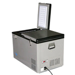 Whynter 62 Quart Dual Zone Portable Fridge/ Freezer AC 115V DC 12-24V FM-62DZ